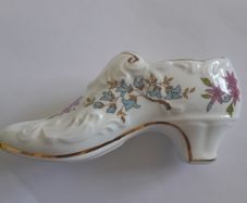 Miniature Shoe - Porcelain Ornament