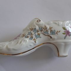 Miniature Shoe - Porcelain Ornament