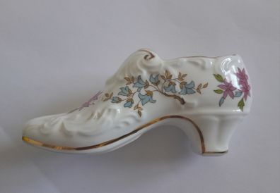 Miniature Shoe - Porcelain Ornament