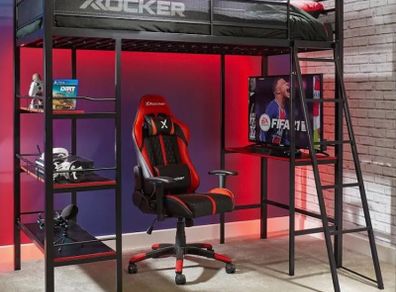 X Rocker Fortress Gaming Bed