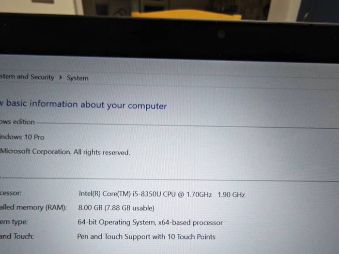 Dell Latitude 7390 2-in-1 i5 | Touchscreen | Excellent Condition