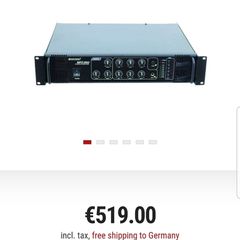 Installation Amplifier