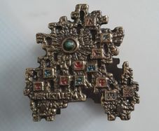 Brass - Jerusalem - Letter/Serviette Rack