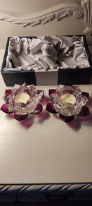 new newgrange crystal candle holders