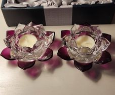 new newgrange crystal candle holders
