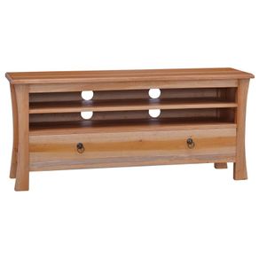TV Cabinet 100x30x45 cm Solid Mahogany Wood