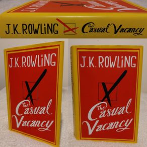 The Casual Vacancy: J.K. Rowling  HARDBACK BOOK