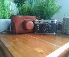 Zorki-6 VIDEO Clad'D USSR Russian 35mm Rangefinder, Serviced Film Camera, New Curtains, 610055478