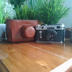 Zorki-6 VIDEO Clad'D USSR Russian 35mm Rangefinder, Serviced Film Camera, New Curtains, 610055478