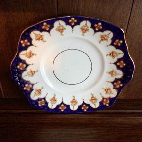 Edwardian Hand Painted Royal Albert Cake Serving Plate