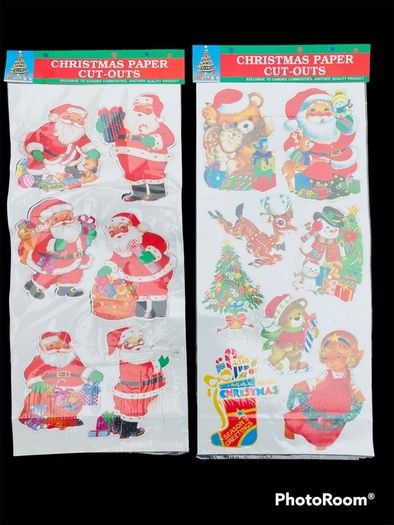 144 Christmas Window / House Decorations - One Metre Long Pack!! Job Lot - Huge Quantity Available!