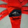Lovely soft bright red Scorpion Hand Puppet Image 2