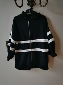 Over sized zipped hoodie (boohoo)