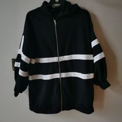Over sized zipped hoodie (boohoo)