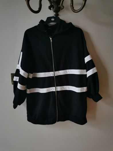 Over sized zipped hoodie (boohoo)
