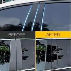 Decorative Trim Stickers for The for BMW Series 5 Models from 2004 to 2010 for The BC Center Pillar