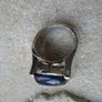 Chunky Ring, Costume jewellery, Size J, Navy ring, Image 3