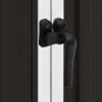 Garden Shed Brown 195x198x159 cm Galvanised Steel Image 2