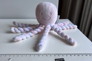 Nattou Light Pink Plush Octopus for Preemies, Newborns &amp; Toddlers