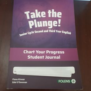 Take the plunge student journal