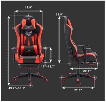 Ergonomic Style Office Chair with with Bigger High Backrest and cushion Larger armrest