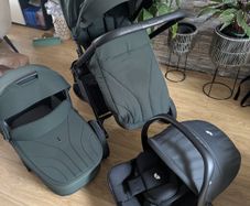 Pram 3in1 & next to me crib