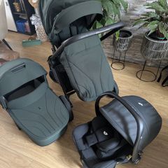 Pram 3in1 & next to me crib