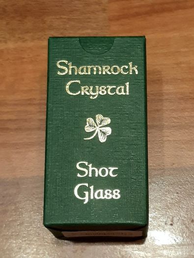 Shot Glass - Shamrock Crystal