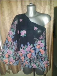 Stunning one shoulder floral top Atmosphere UK12 EUR40 Postage included
