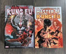 Shang Chi Iron Fist Master of Kung Fu  Deadly Hands Marvel Omnibus Comic Hardcover Lot