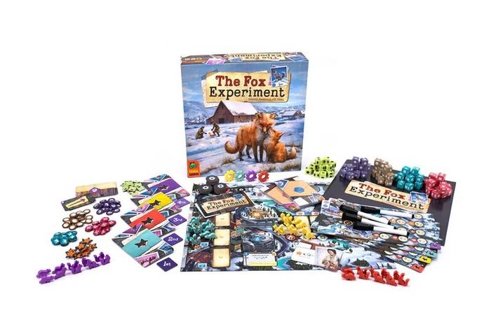 Fox Experiment: Kickstarter Edition + 5-6 Player Expansion + Neoprene Mats