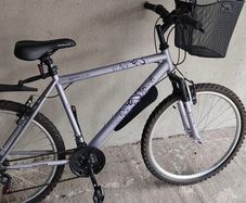 Bike 20" Frame (Apollo) Shimano Gears, mudguards, basket etc