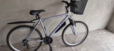 Bike 20" Frame (Apollo) Shimano Gears, mudguards, basket etc