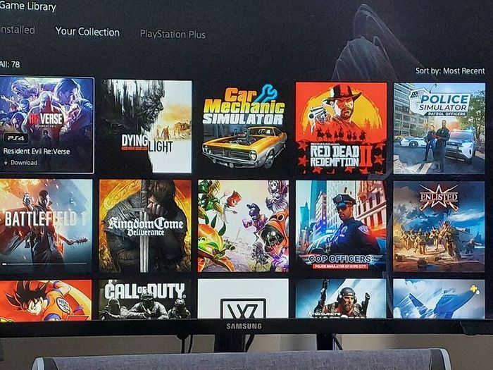 PS5 + loads of games