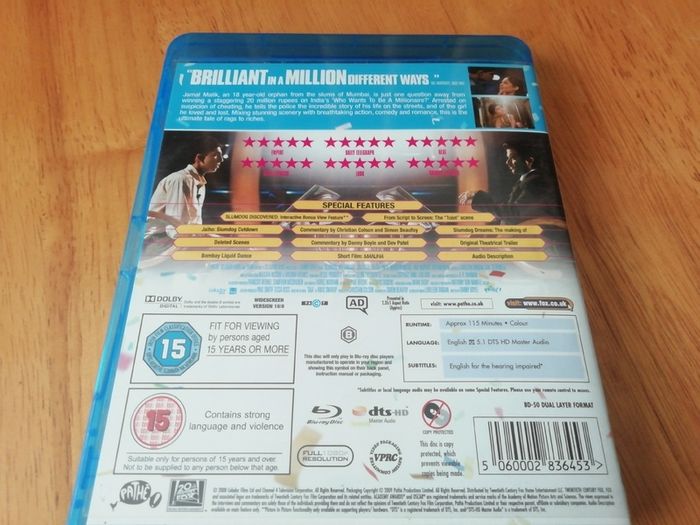 Slumdog Millionaire Blu-ray DVD