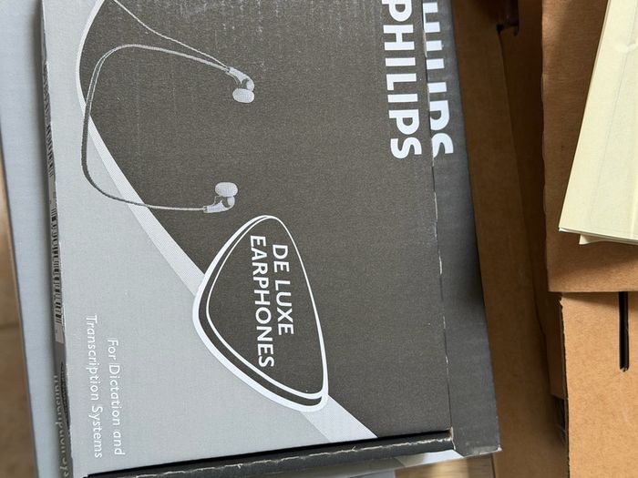 Philips Dictation System. LFH 0067/15. Complete. Never Used.