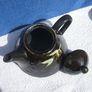 CARRIG DONN TEAPOT SET (plum design) - a set of four cups, saucers & large teapot (excellent unused condition) Image 5