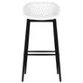 Bar Chairs 2 pcs White Image 2