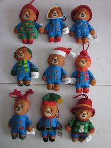 McDonald's Paddington Christmas Happy Meal Bundle X9