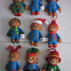 McDonald's Paddington Christmas Happy Meal Bundle X9