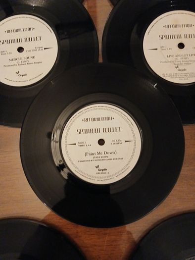 vinyl single collection .spandau ballet x7