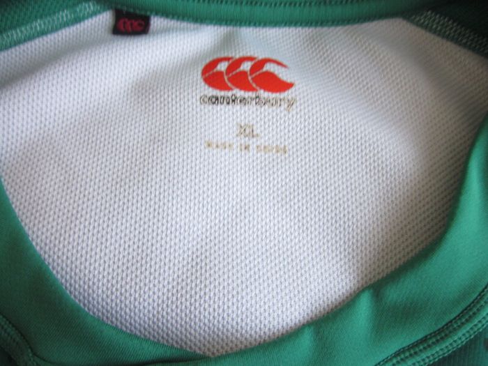Ireland Rugby Cantebury Vapodri  Jersey XL