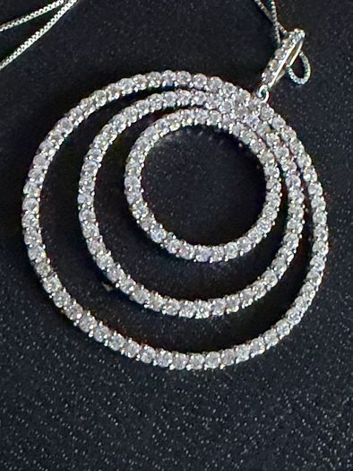 silver necklace