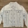Pull and Bear light blue denim jacket in size S Image 4