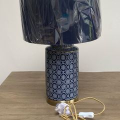 Laura Ashley Kimpton Navy Table Lamp
