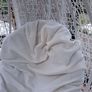 White Boucle Extra Large Egg Chair New Image 4