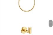 Aqua brushed brass accessories range (can be sold separate see below for prices)