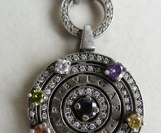 Vintage heavy hallmarked 925 Sterling Silver BVLGARI Necklace length 20" - 49.9g
