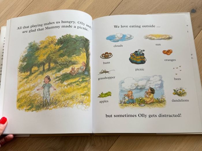 Shirley Hughes book of first words hardcover