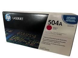 HP 504A Magenta LaserJet Toner Cartridge CE253A HP 504A Magenta LaserJet Toner Cartridge CE253A